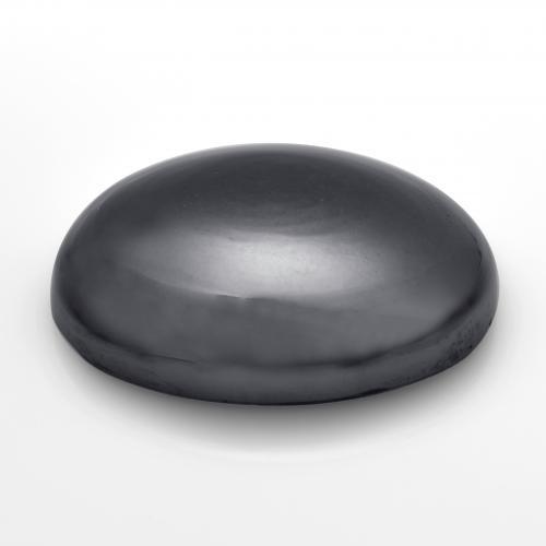 38.89カラットの天然ミディアムグレーヘマタイト（22.5×17.3 mm・オーバルカット）