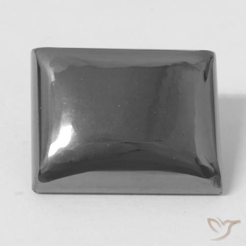 30.31ct 天然 シルバーグレー ヘマタイト, バゲット, オペーク