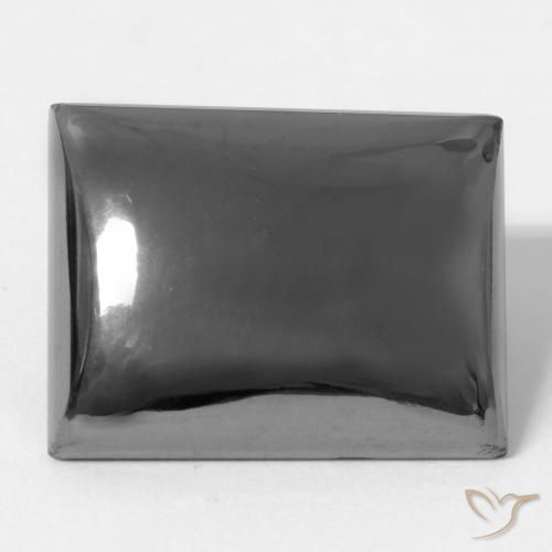 21.73ct 天然 ミディアムグレー ヘマタイト, バゲット, オペーク