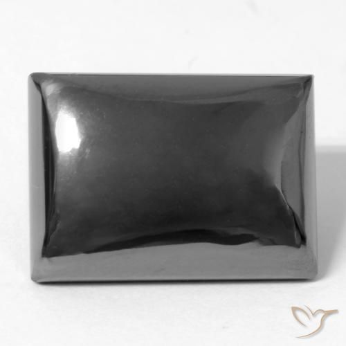 21.12ct 天然 ミディアムグレー ヘマタイト, バゲット, オペーク