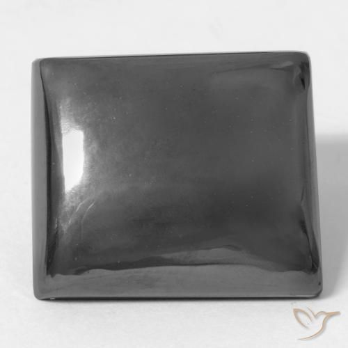 28.31ct 天然 ミディアムグレー ヘマタイト, バゲット, オペーク