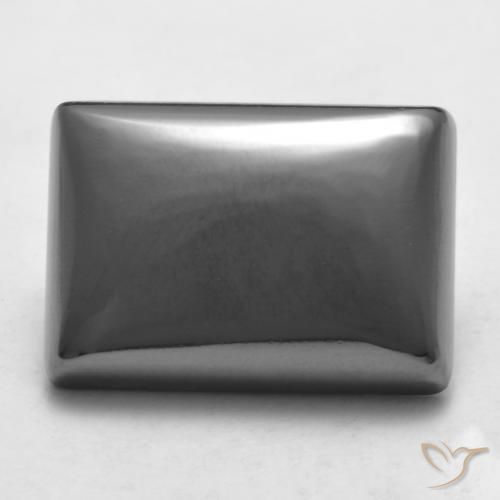 20.48ct 天然 シルバーグレー ヘマタイト, バゲット, オペーク