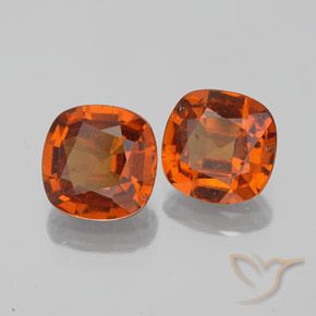 Shop natural 2.97ct ミディアムオレンジ ヘソナイトガーネット gems, クッション, from スリランカ at GemSelect. In stock, global shipping!