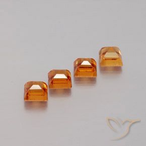 Shop natural 1.50ct ディープオレンジ ヘソナイトガーネット gems, 四角形, from スリランカ at GemSelect. In stock, global shipping!