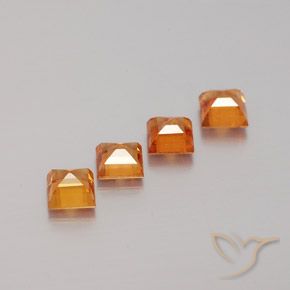 Shop natural 1.38ct ミディアムダークオレンジ ヘソナイトガーネット gems, 四角形, from スリランカ at GemSelect. In stock, global shipping!