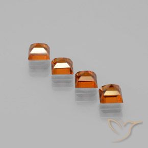 Shop natural 1.45ct ディープオレンジ ヘソナイトガーネット gems, 四角形, from スリランカ at GemSelect. In stock, global shipping!