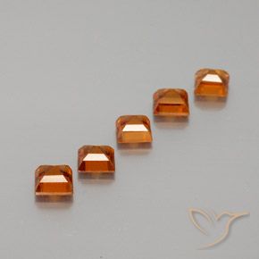 Shop natural 1.59ct ミディアムダークオレンジ ヘソナイトガーネット gems, 四角形, from スリランカ at GemSelect. In stock, global shipping!