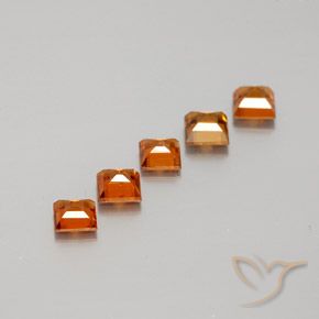 Shop natural 1.43ct ディープオレンジ ヘソナイトガーネット gems, 四角形, from スリランカ at GemSelect. In stock, global shipping!