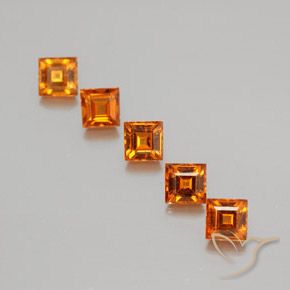 Shop natural 1.64ct ミディアムオレンジ ヘソナイトガーネット gems, 四角形, from スリランカ at GemSelect. In stock, global shipping!