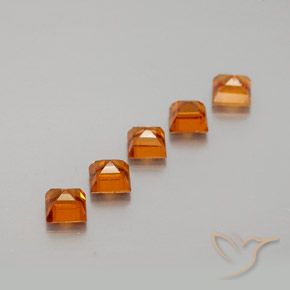 Shop natural 1.64ct ミディアムオレンジ ヘソナイトガーネット gems, 四角形, from スリランカ at GemSelect. In stock, global shipping!