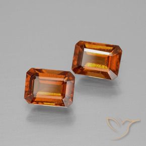 Shop natural 2.43ct ディープオレンジ ヘソナイトガーネット gems, 八角形 / エメラルドカット, from スリランカ at GemSelect. In stock, global shipping!