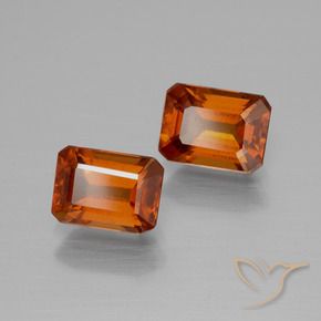 Shop natural 2.59ct ミディアムダークオレンジ ヘソナイトガーネット gems, 八角形 / エメラルドカット, from スリランカ at GemSelect. In stock, global shipping!