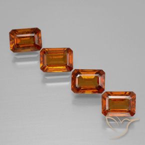 Shop natural 5.00ct ミディアムオレンジ ヘソナイトガーネット gems, 八角形 / エメラルドカット, from スリランカ at GemSelect. In stock, global shipping!