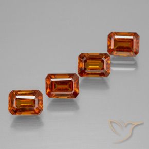 Shop natural 4.86ct ミディアムオレンジ ヘソナイトガーネット gems, 八角形 / エメラルドカット, from スリランカ at GemSelect. In stock, global shipping!