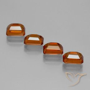 Shop natural 4.86ct ミディアムオレンジ ヘソナイトガーネット gems, 八角形 / エメラルドカット, from スリランカ at GemSelect. In stock, global shipping!