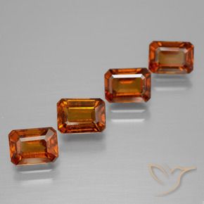 Shop natural 5.07ct ミディアムオレンジ ヘソナイトガーネット gems, 八角形 / エメラルドカット, from スリランカ at GemSelect. In stock, global shipping!