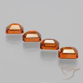 Shop natural 4.82ct ミディアムオレンジ ヘソナイトガーネット gems, 八角形 / エメラルドカット, from スリランカ at GemSelect. In stock, global shipping!