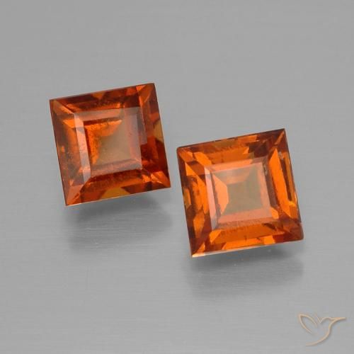 Shop natural 2.64ct 赤みがかったオレンジ ヘソナイトガーネット gems, 四角形, from マダガスカル at GemSelect. In stock, global shipping!