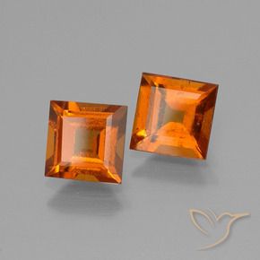 Shop natural 2.17ct ディープオレンジ ヘソナイトガーネット gems, 四角形, from マダガスカル at GemSelect. In stock, global shipping!