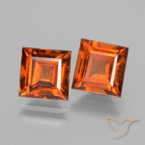 Shop natural 3.84ct ディープオレンジ ヘソナイトガーネット gems, 四角形, from スリランカ at GemSelect. In stock, global shipping!