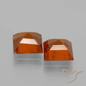Shop natural 3.72ct 赤みがかったオレンジ ヘソナイトガーネット gems, 四角形, from スリランカ at GemSelect. In stock, global shipping!