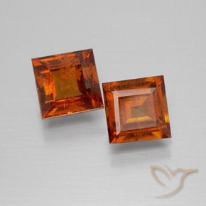 Shop natural 3.25ct ダークオレンジ ヘソナイトガーネット gems, 四角形, from スリランカ at GemSelect. In stock, global shipping!