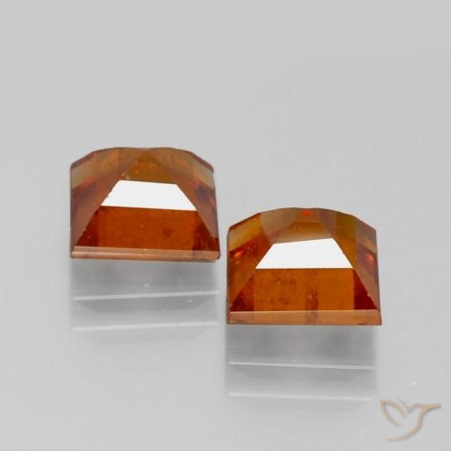 Shop natural 4.08ct ミディアムオレンジ ヘソナイトガーネット gems, 四角形, from スリランカ at GemSelect. In stock, global shipping!