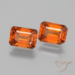 Shop natural 2.36ct ディープオレンジ ヘソナイトガーネット gems, 八角形 / エメラルドカット, from スリランカ at GemSelect. In stock, global shipping!