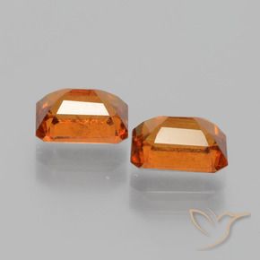 Shop natural 2.36ct ディープオレンジ ヘソナイトガーネット gems, 八角形 / エメラルドカット, from スリランカ at GemSelect. In stock, global shipping!