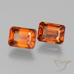 Shop natural 2.81ct アンバーオレンジ ヘソナイトガーネット gems, 八角形 / エメラルドカット, from スリランカ at GemSelect. In stock, global shipping!