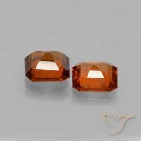 Shop natural 2.98ct ダークオレンジ ヘソナイトガーネット gems, 八角形 / エメラルドカット, from スリランカ at GemSelect. In stock, global shipping!