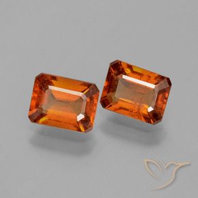 Shop natural 2.22ct アンバーオレンジ ヘソナイトガーネット gems, 八角形 / エメラルドカット, from スリランカ at GemSelect. In stock, global shipping!