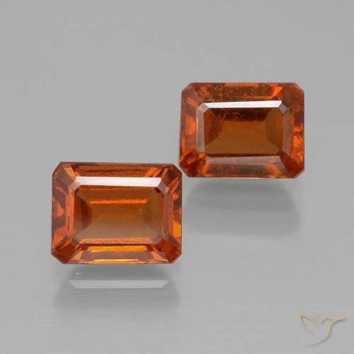 Shop natural 2.92ct 赤みがかったオレンジ ヘソナイトガーネット gems, 八角形 / エメラルドカット, from マダガスカル at GemSelect. In stock, global shipping!