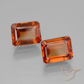 Shop natural 2.92ct 赤みがかったオレンジ ヘソナイトガーネット gems, 八角形 / エメラルドカット, from マダガスカル at GemSelect. In stock, global shipping!