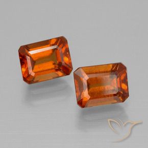 Shop natural 2.92ct ミディアムオレンジ ヘソナイトガーネット gems, 八角形 / エメラルドカット, from マダガスカル at GemSelect. In stock, global shipping!