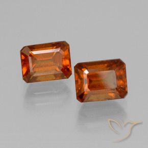 Shop natural 2.98ct 赤みがかったオレンジ ヘソナイトガーネット gems, 八角形 / エメラルドカット, from マダガスカル at GemSelect. In stock, global shipping!