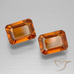 Shop natural 3.04ct ミディアムダークオレンジ ヘソナイトガーネット gems, 八角形 / エメラルドカット, from マダガスカル at GemSelect. In stock, global shipping!