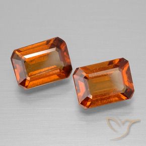Shop natural 2.73ct 赤みがかったオレンジ ヘソナイトガーネット gems, 八角形 / エメラルドカット, from マダガスカル at GemSelect. In stock, global shipping!