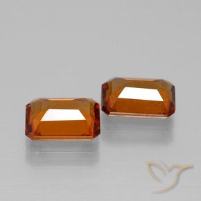 Shop natural 2.73ct 赤みがかったオレンジ ヘソナイトガーネット gems, 八角形 / エメラルドカット, from マダガスカル at GemSelect. In stock, global shipping!