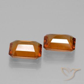 Shop natural 2.97ct アンバーオレンジ ヘソナイトガーネット gems, 八角形 / エメラルドカット, from マダガスカル at GemSelect. In stock, global shipping!