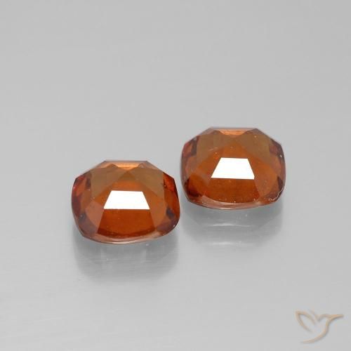 Shop natural 4.95ct ミディアムオレンジ ヘソナイトガーネット gems, クッション, from マダガスカル at GemSelect. In stock, global shipping!
