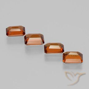 Shop natural 4.36ct ミディアムオレンジ ヘソナイトガーネット gems, 八角形 / エメラルドカット, from スリランカ at GemSelect. In stock, global shipping!