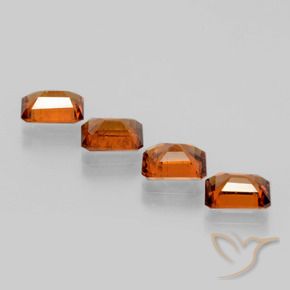 Shop natural 4.24ct ディープオレンジ ヘソナイトガーネット gems, 八角形 / エメラルドカット, from スリランカ at GemSelect. In stock, global shipping!