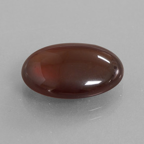 9.81カラットの天然オレンジヘソナイトガーネット（15.9×12 mm・オーバルカット）