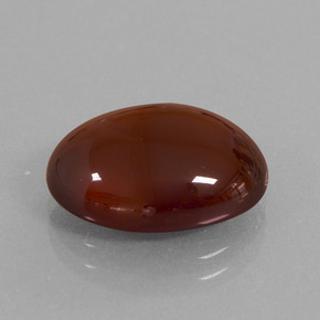 9.76カラットの天然オレンジヘソナイトガーネット（15×11.1 mm・オーバルカット）