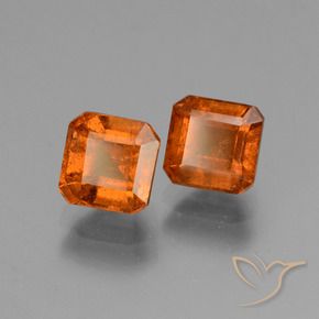 Shop natural 3.22ct ファイアオレンジ ヘソナイトガーネット gems, 八角形 / エメラルドカット, from マダガスカル at GemSelect. In stock, global shipping!