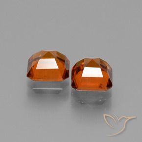 Shop natural 2.77ct ダークオレンジ ヘソナイトガーネット gems, 八角形 / エメラルドカット, from マダガスカル at GemSelect. In stock, global shipping!