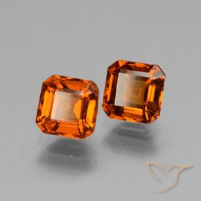 Shop natural 2.91ct ミディアムオレンジ ヘソナイトガーネット gems, 八角形 / エメラルドカット, from マダガスカル at GemSelect. In stock, global shipping!