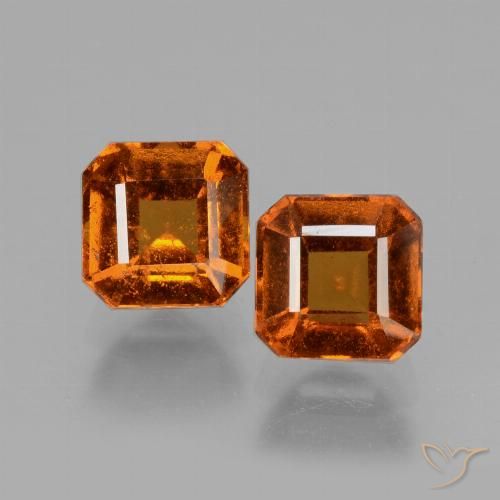 Shop natural 2.99ct ディープオレンジ ヘソナイトガーネット gems, 八角形 / エメラルドカット, from マダガスカル at GemSelect. In stock, global shipping!