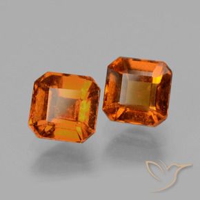 Shop natural 2.99ct ディープオレンジ ヘソナイトガーネット gems, 八角形 / エメラルドカット, from マダガスカル at GemSelect. In stock, global shipping!
